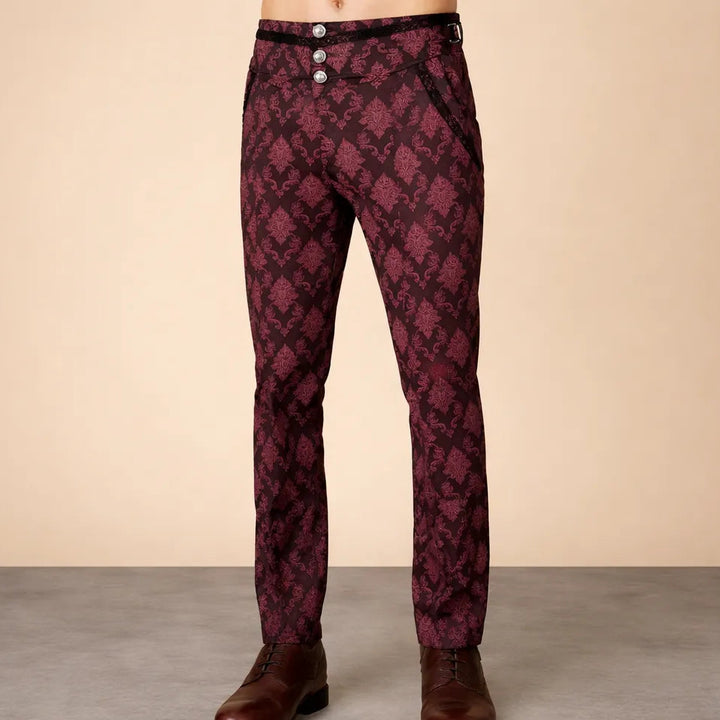 Vintage Steampunk Slim Pants