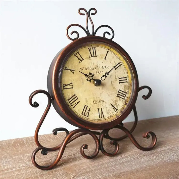 Vintage Steampunk Table Clock
