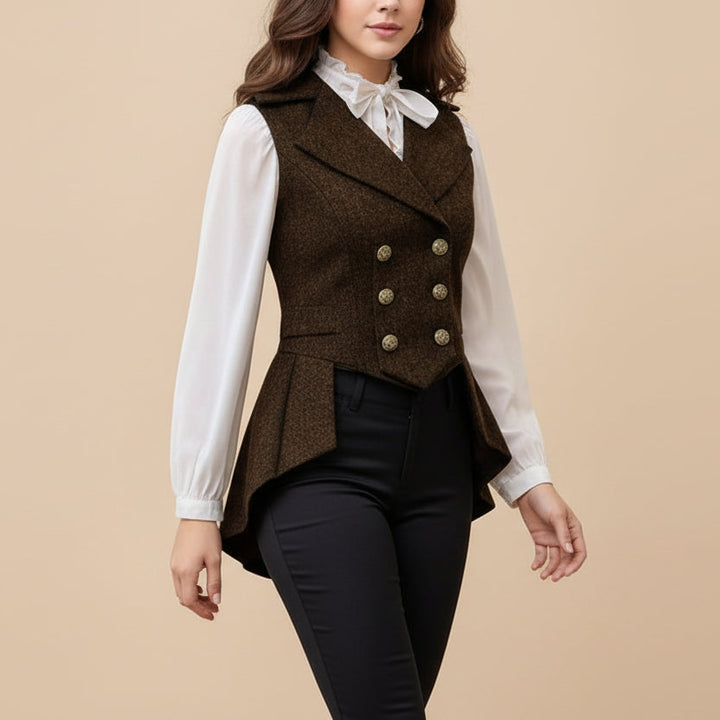Vintage Steampunk Vest Jacket