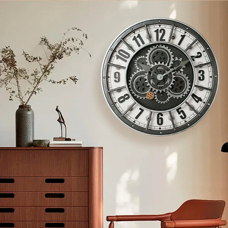 Vintage Steampunk Watch With Gears
