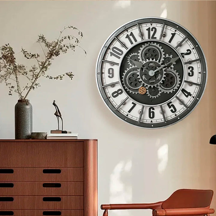 Vintage Steampunk Watch With Gears