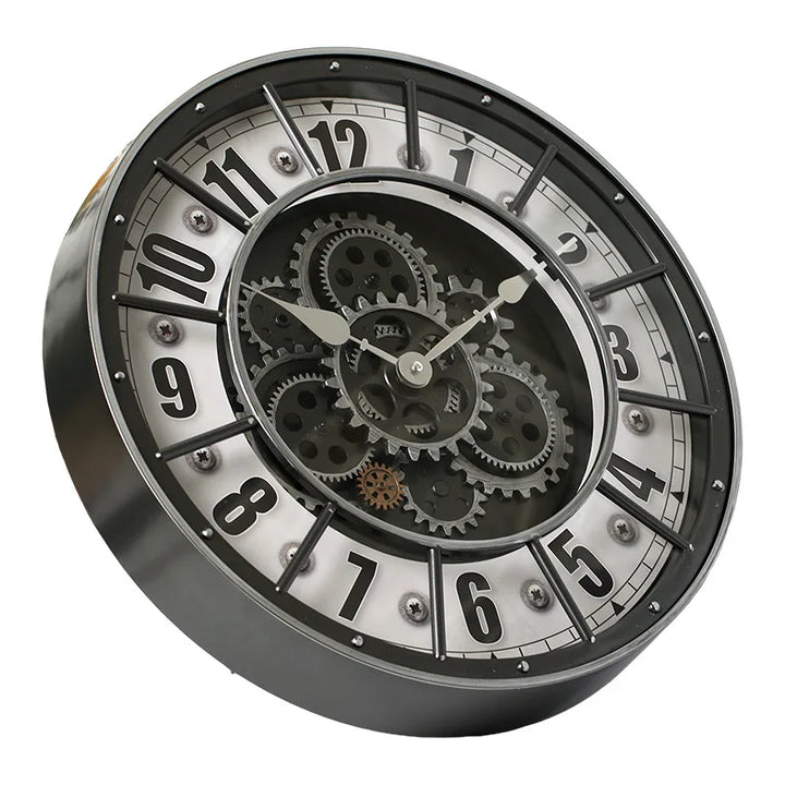 Vintage Steampunk Watch With Gears tendance