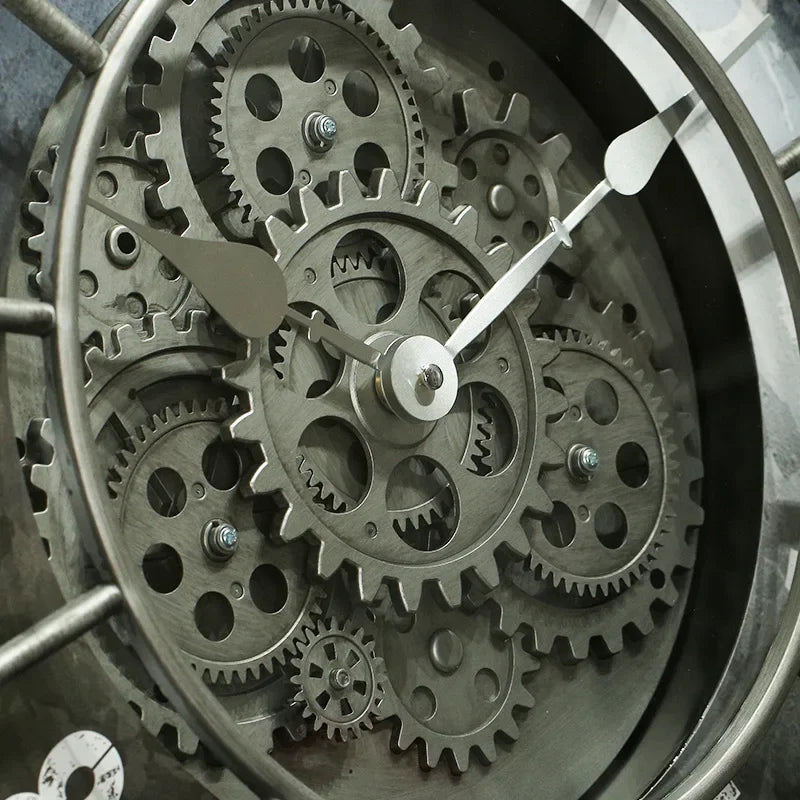 Vintage Steampunk Watch With Gears unique