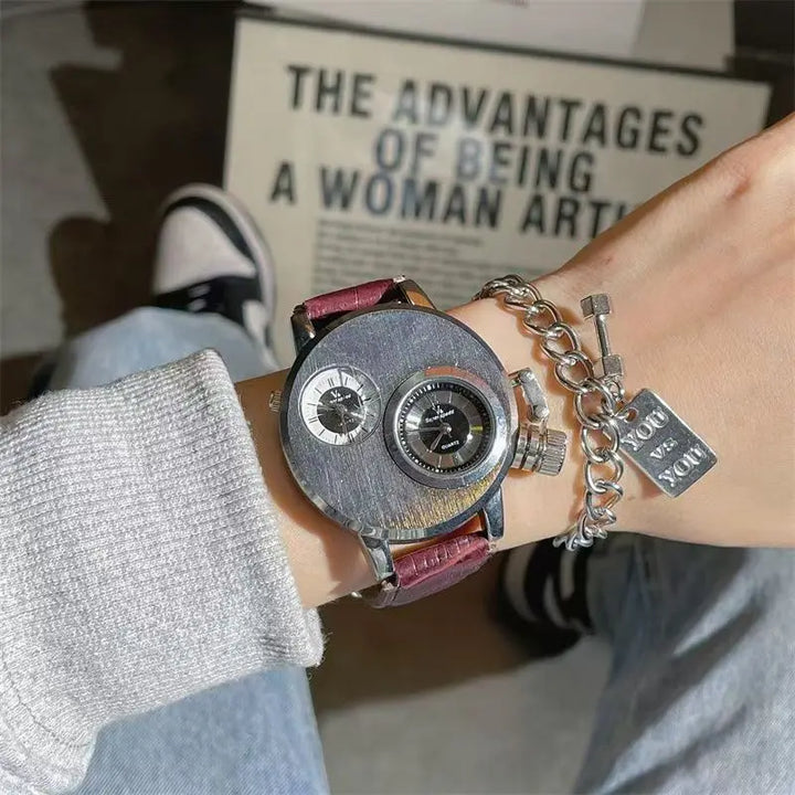 Waterproof Stainless Steel Steampunk Wristwatch stylish