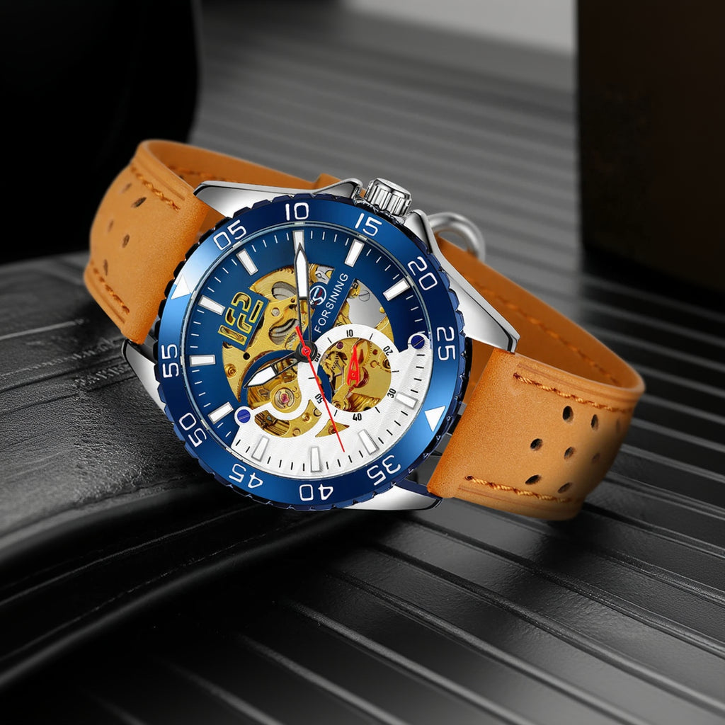 Waterproof Steampunk Wrist Watch Design