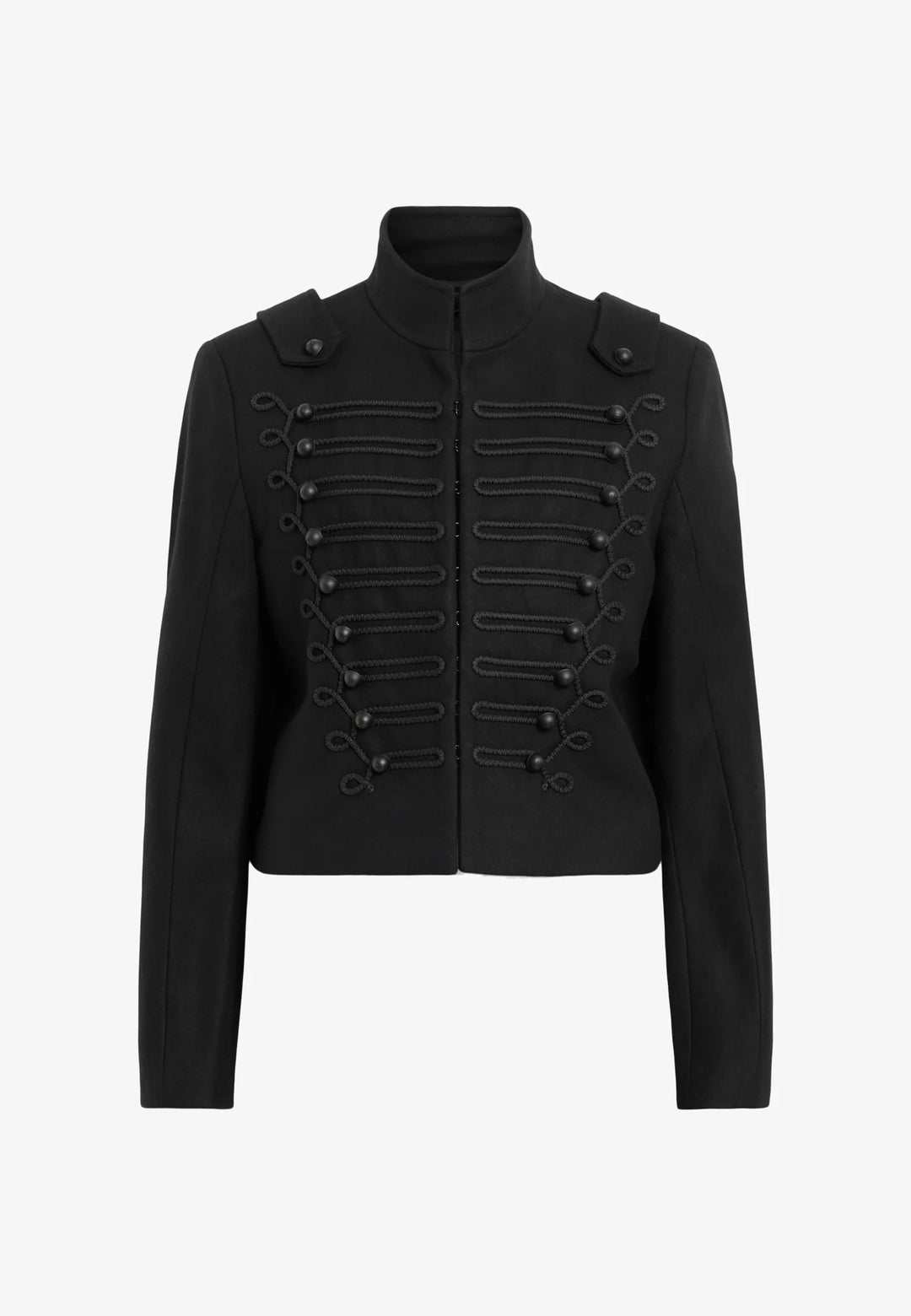 Women's Black Retro Steampunk Jacket chic