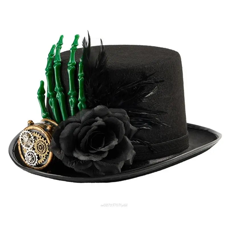 Women's Steampunk Halloween Hat – gothic look