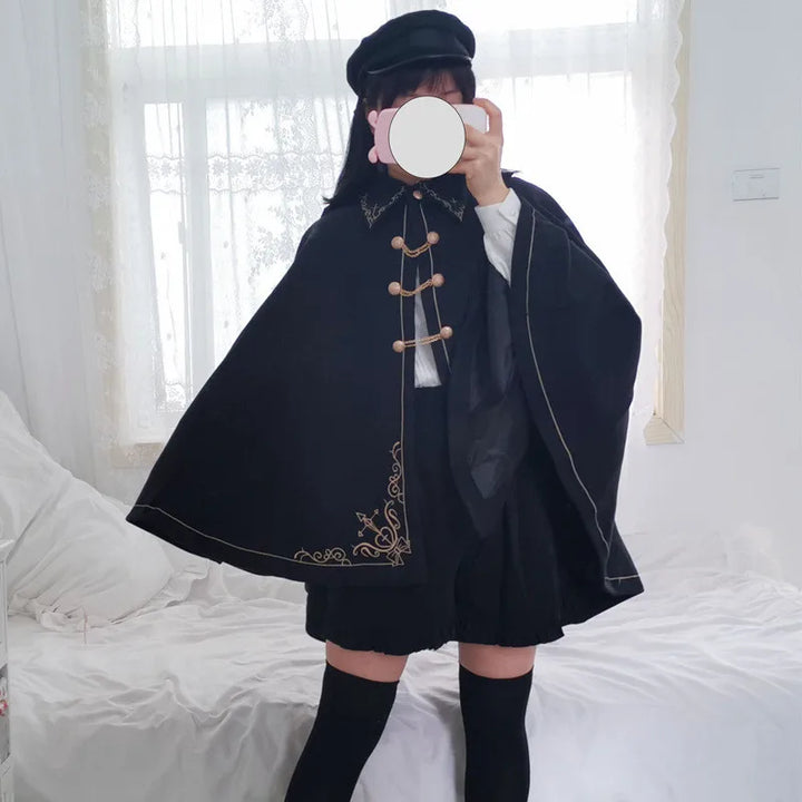 Women's Steampunk Lolita Cape