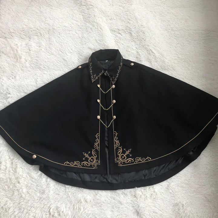 Women's Steampunk Lolita Cape unique