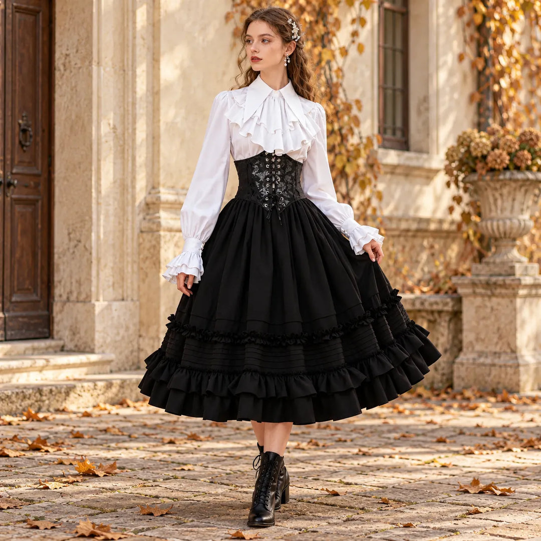 Women's Steampunk Lolita Costume Set