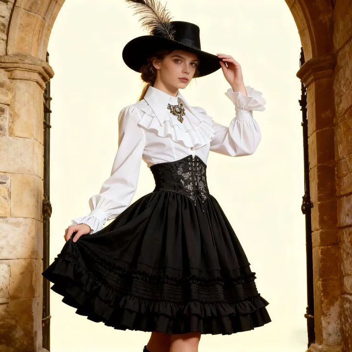 Women's Steampunk Lolita Costume Set Complet
