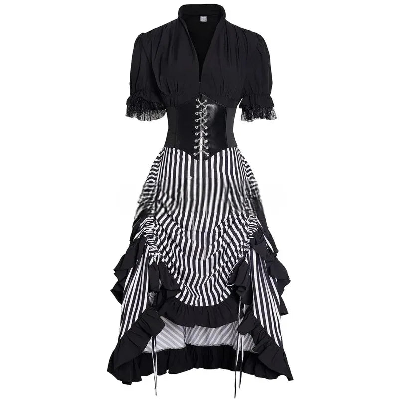 Women’s Steampunk Pirate Costume Dress