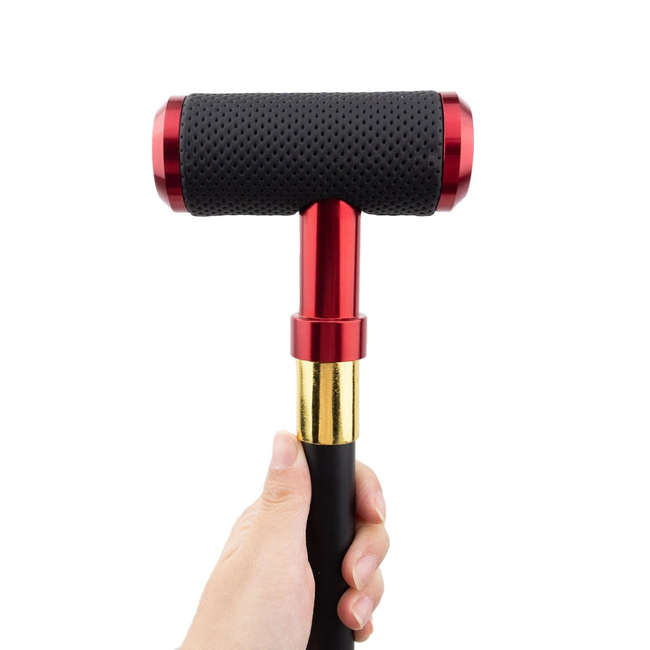 black and red steampunk cane unique