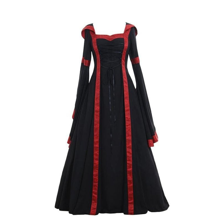 ELVEN STEAMPUNK DRESS - BLACK / S