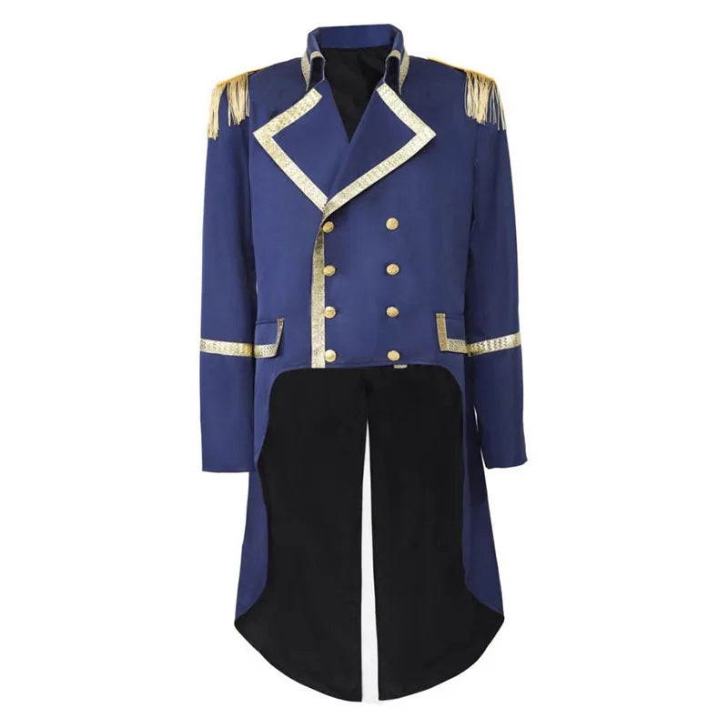 medieval steampunk military cosplay coat bold