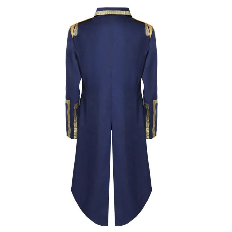 medieval steampunk military cosplay coat gothic