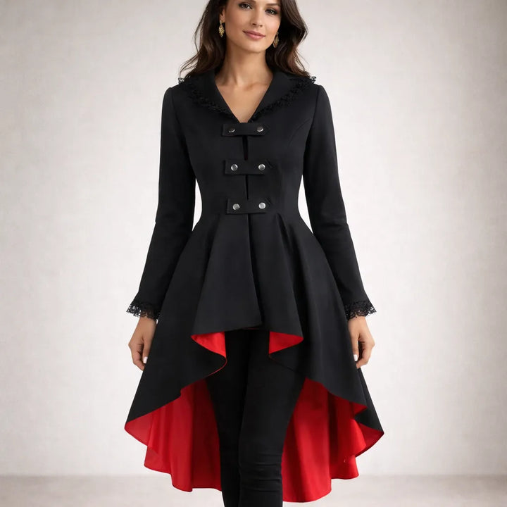Refined Gothic Steampunk Coat
