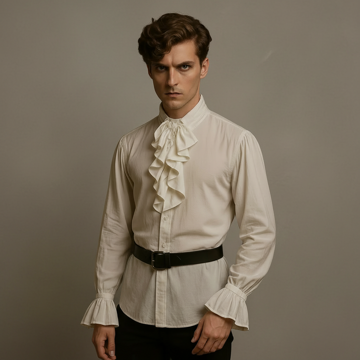 Steampunk Ruffle Shirt