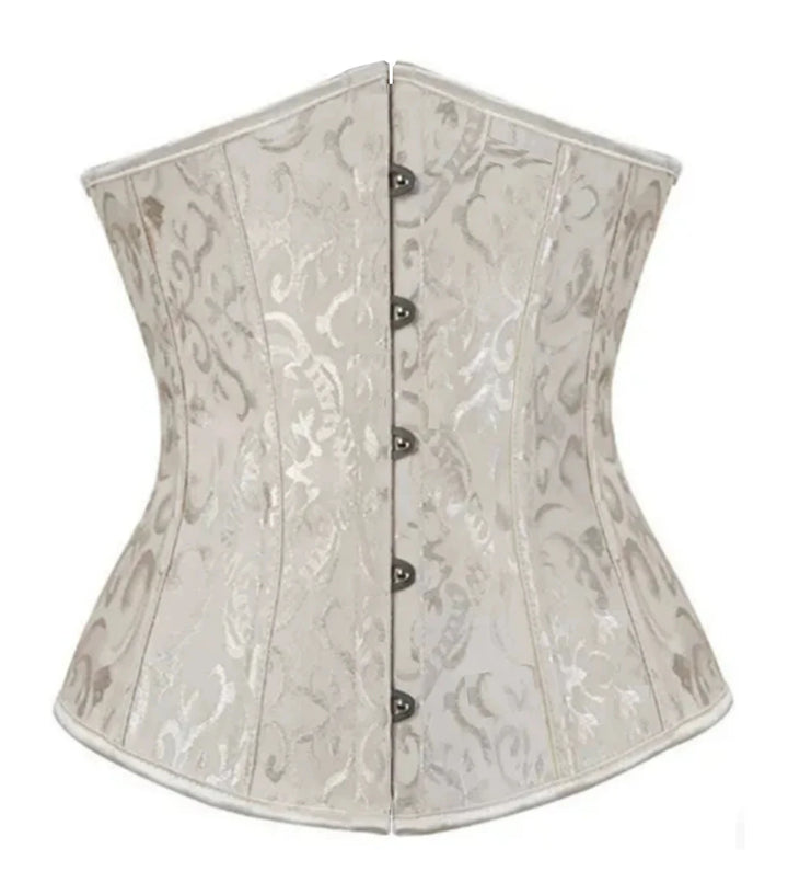 steampunk bustier corset jacquard elegant