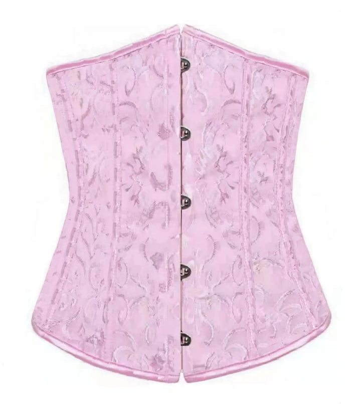 steampunk bustier corset jacquard gothic
