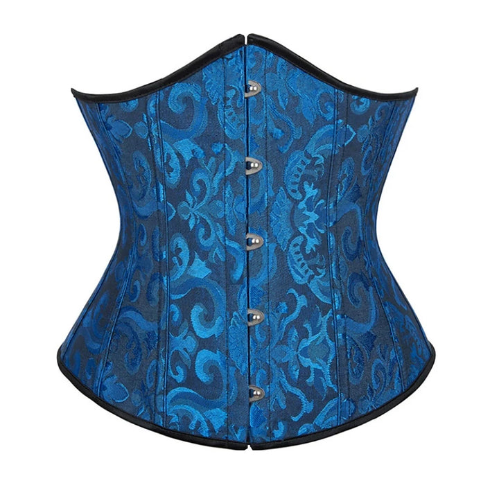 steampunk bustier corset jacquard romantic