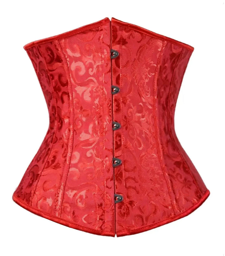 steampunk bustier corset jacquard vintage