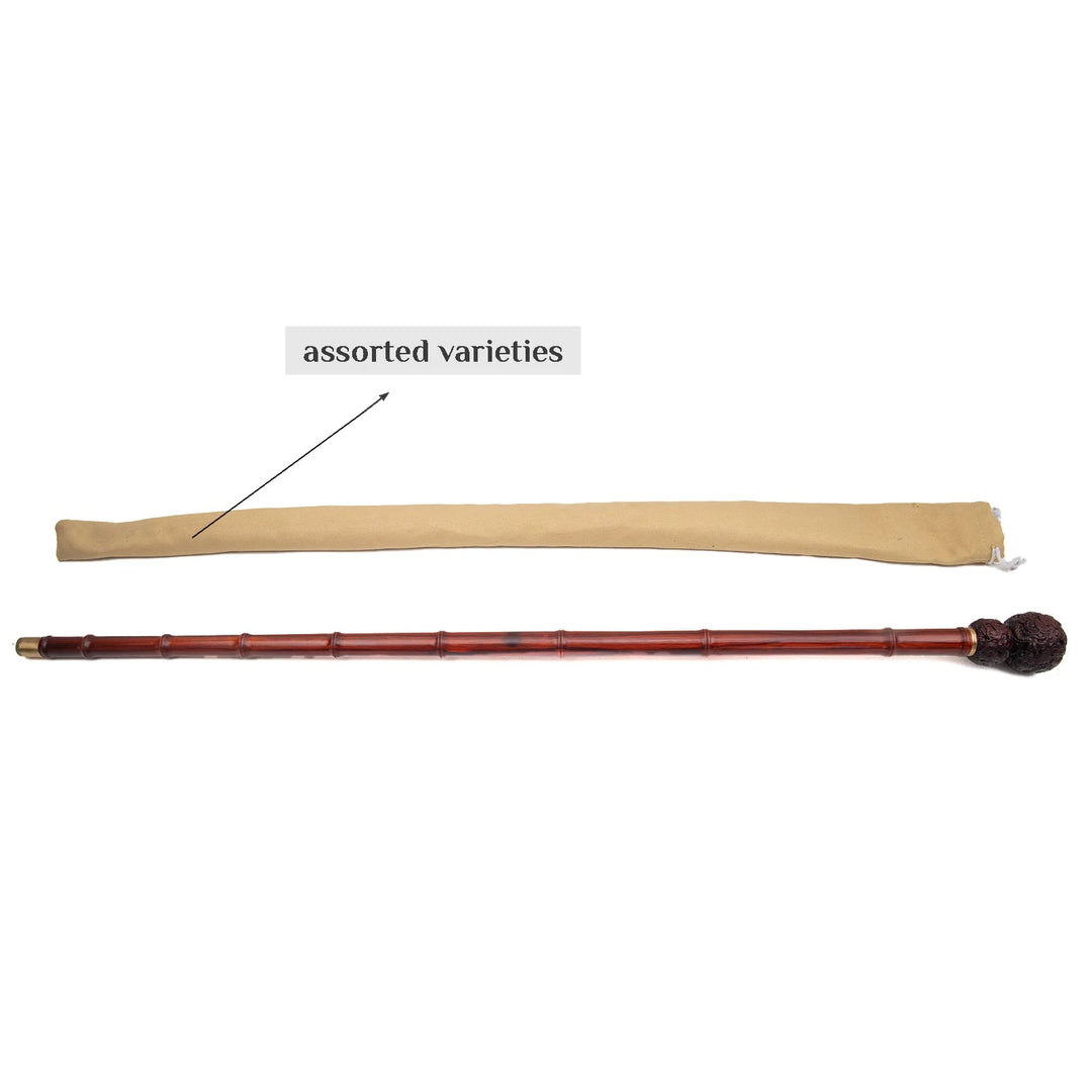 steampunk cane with bamboo design package