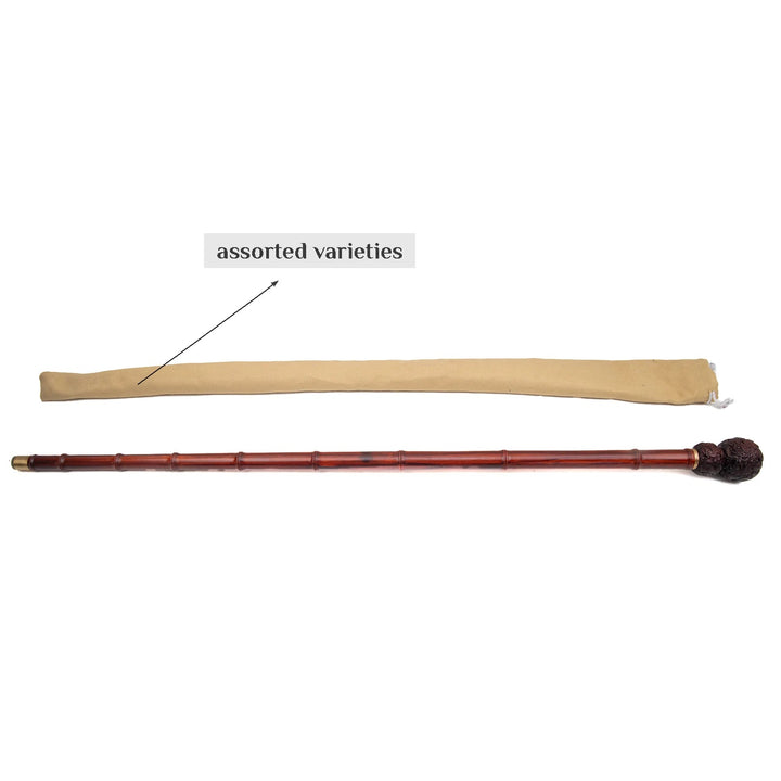 steampunk cane with bamboo design package