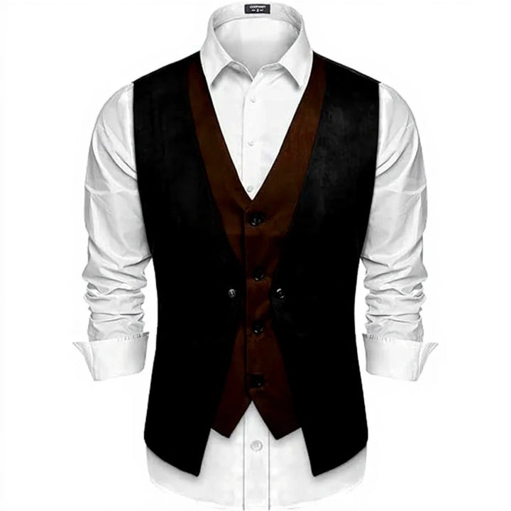two-tone steampunk vest jacket premium