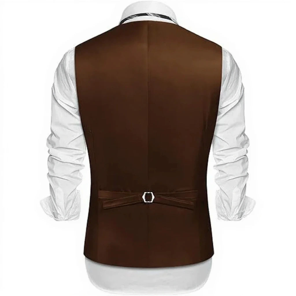 two-tone steampunk vest jacket timeless