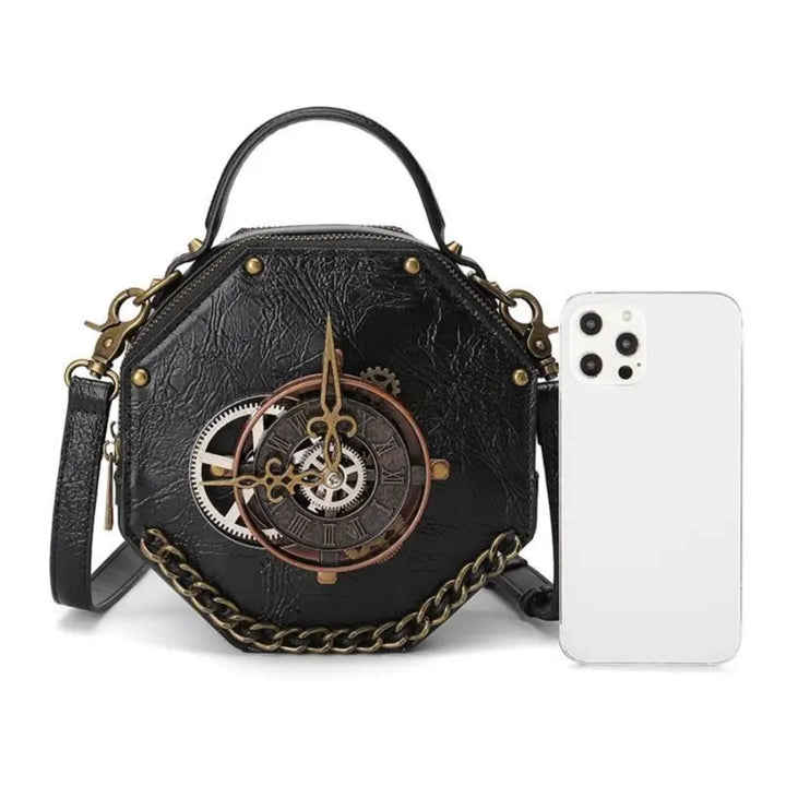wmremove-Hexagonal Steampunk Watch Bag unique