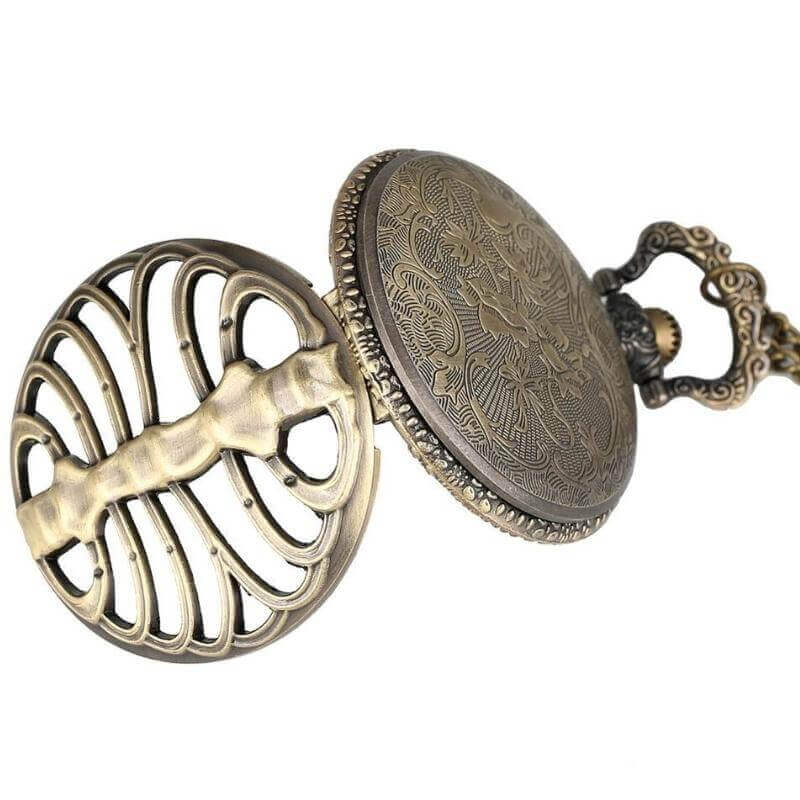 Steampunk Bone Pocket Watch