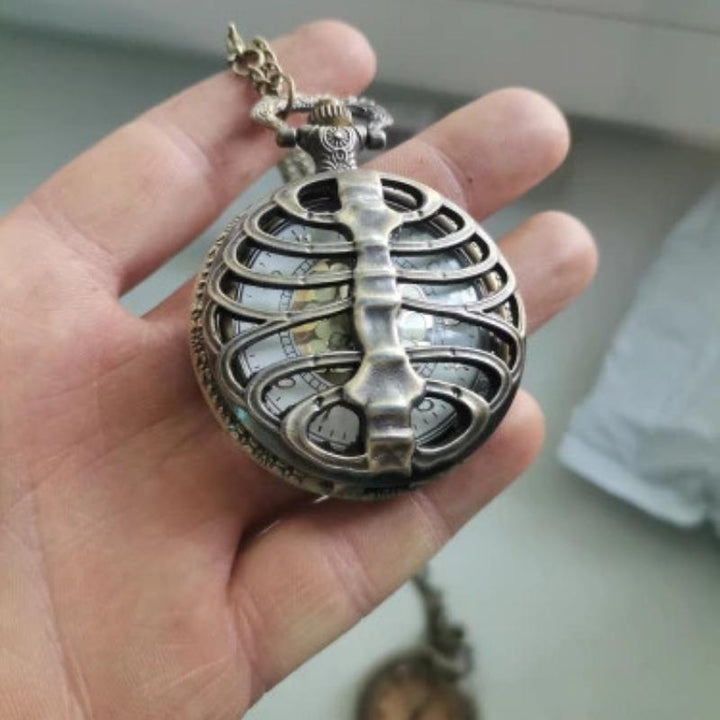 Steampunk Bone Pocket Watch