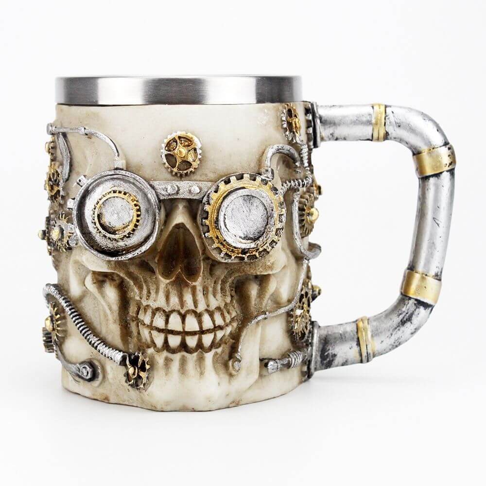 Steampunk Styler - Skull Coffee Mug
