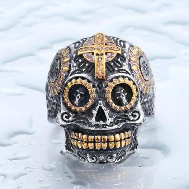 Steampunk Styler - Skull Ring