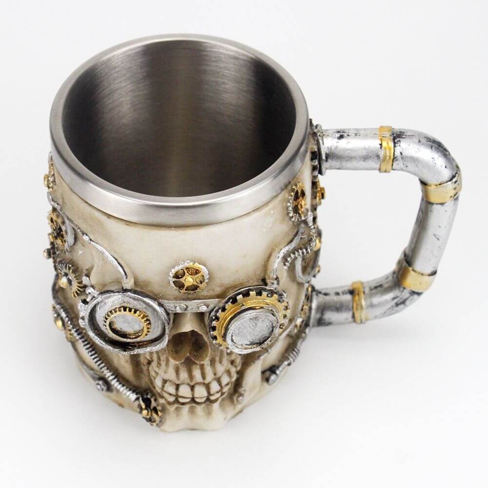 Steampunk Styler - Skull Coffee Mug