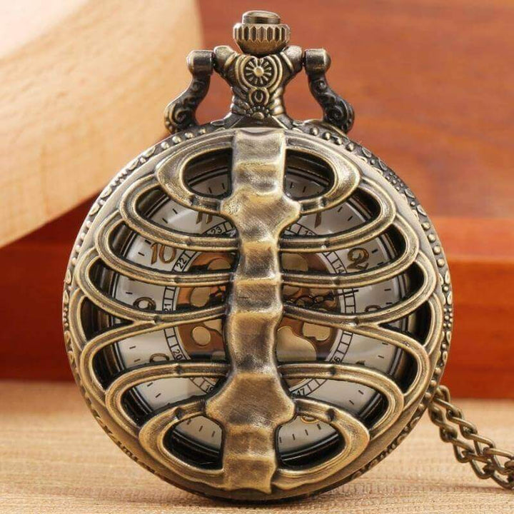 Steampunk Bone Pocket Watch