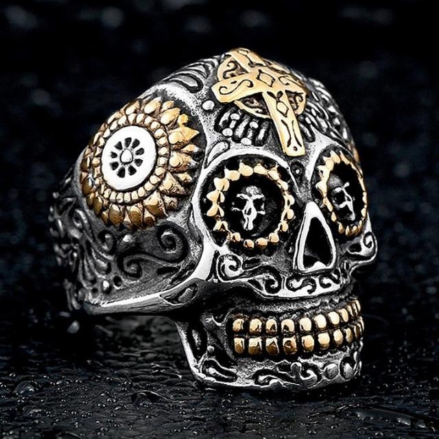 Steampunk Styler - Skull Ring