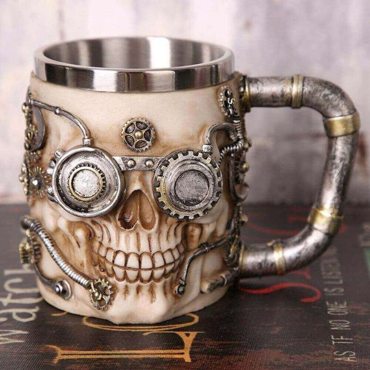 Steampunk Styler - Skull Coffee Mug