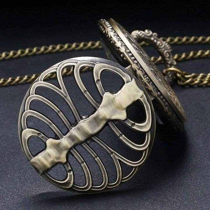 Steampunk Bone Pocket Watch