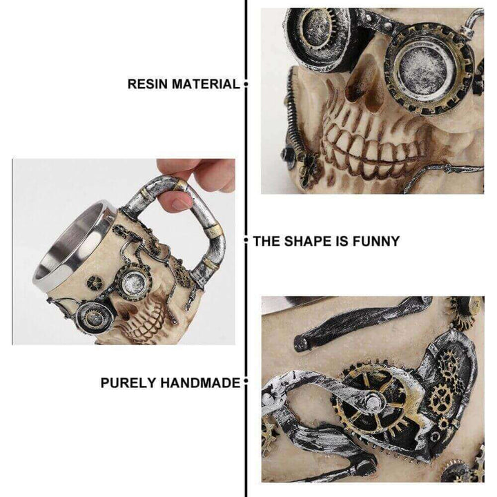 Steampunk Styler - Skull Coffee Mug