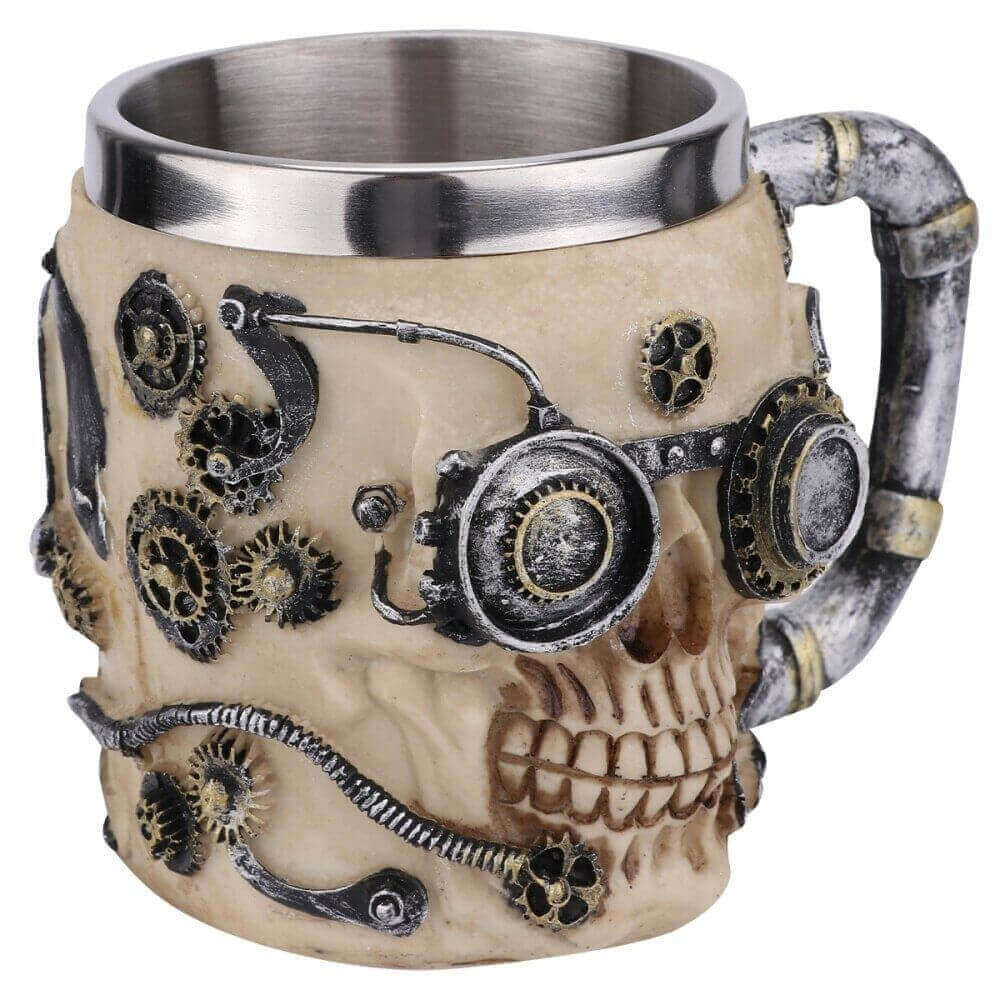 Steampunk Styler - Skull Coffee Mug
