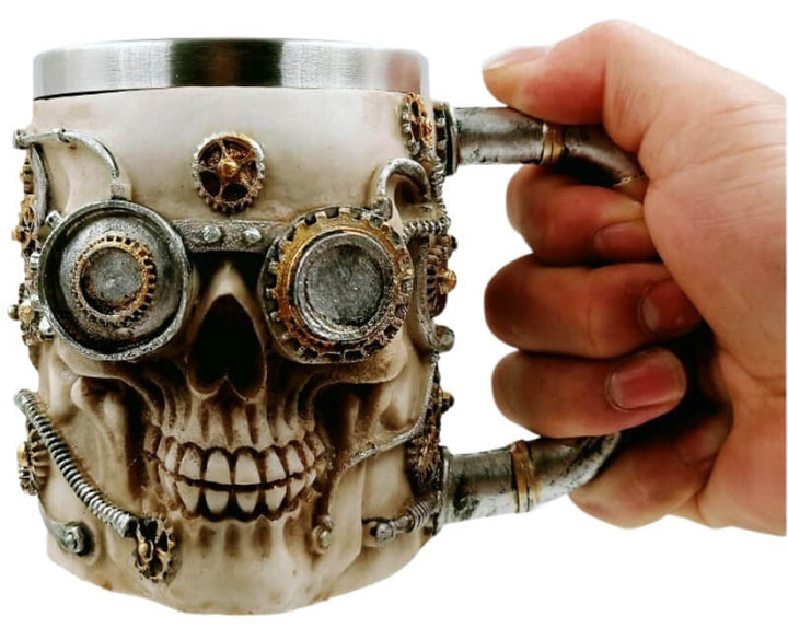Steampunk Styler - Skull Coffee Mug