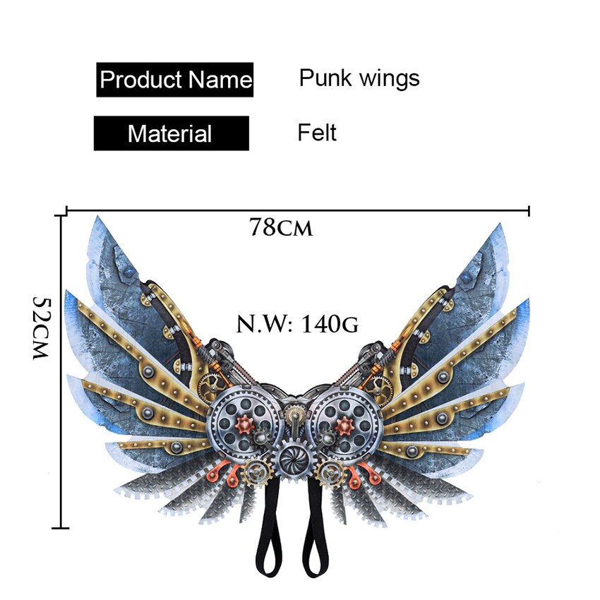Steampunk Fairy Wings-steampunk styler
