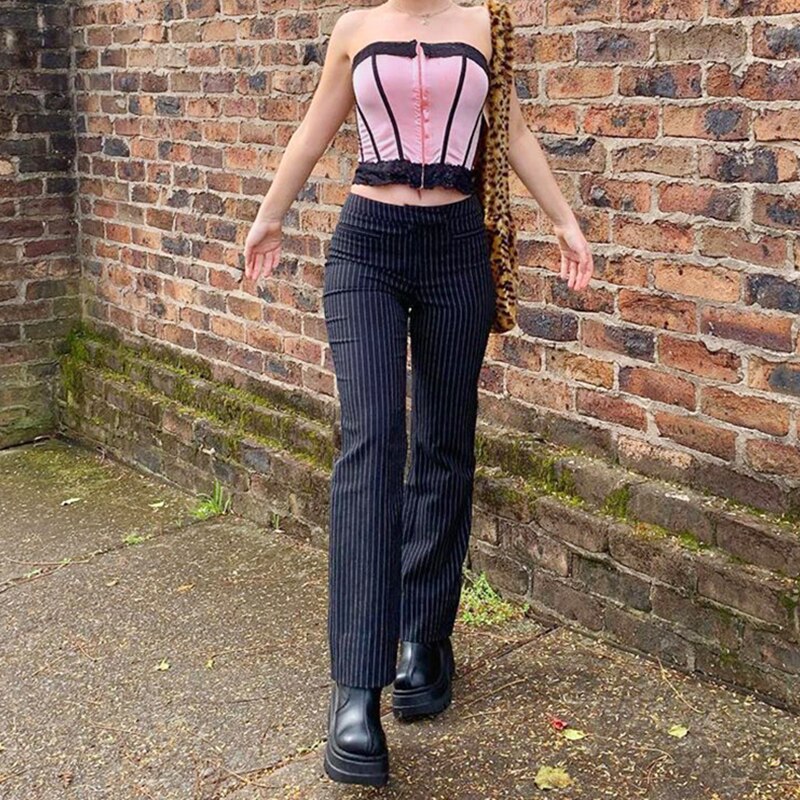 Steampunk Striped Pant