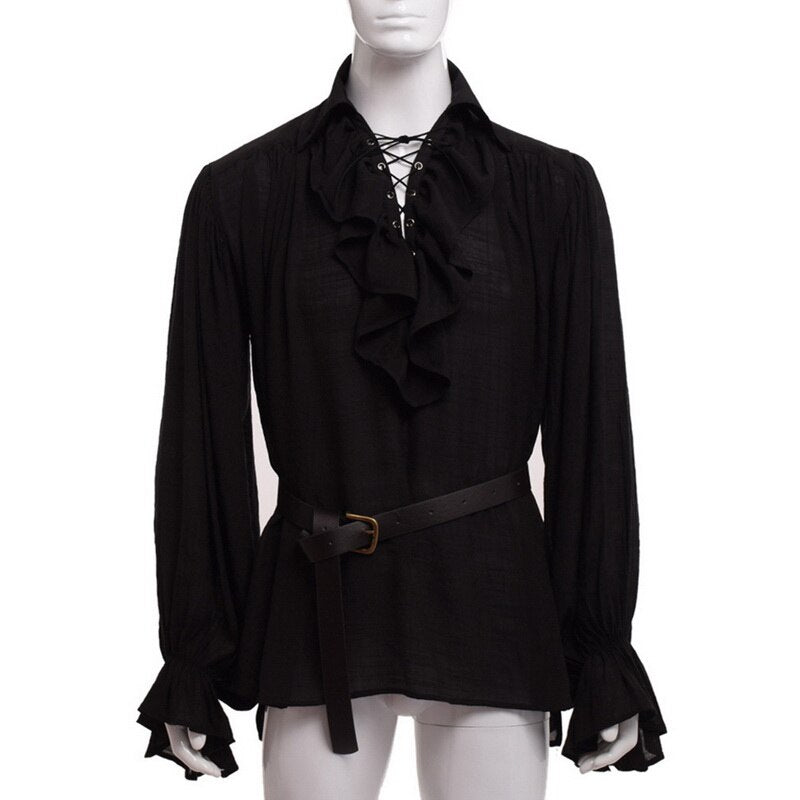 Steampunk Ruffle Shirt