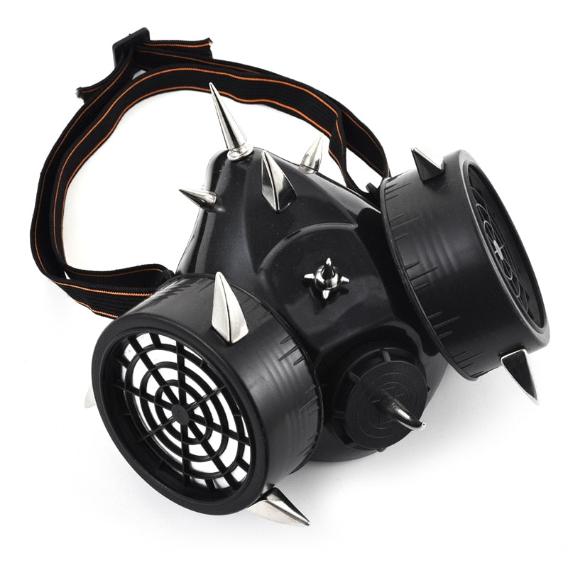 Steampunk Black Gas Mask