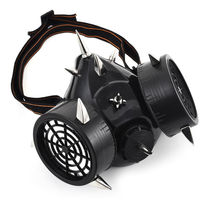 Steampunk Black Gas Mask
