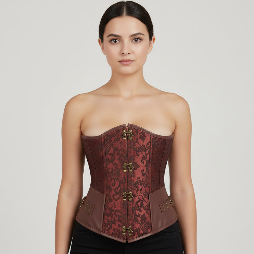 Brown Steampunk Corset