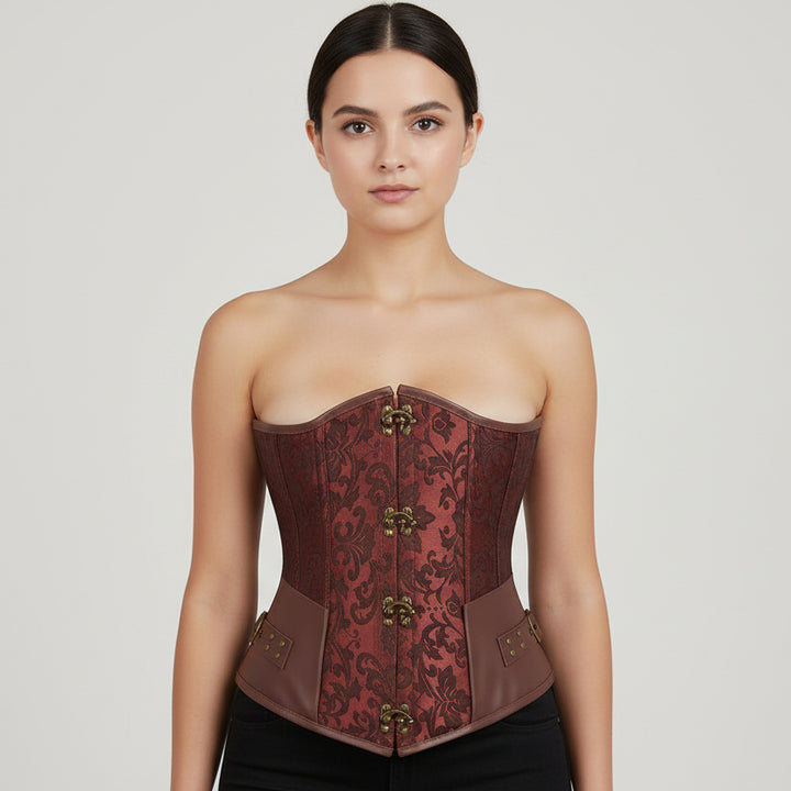 Brown Steampunk Corset